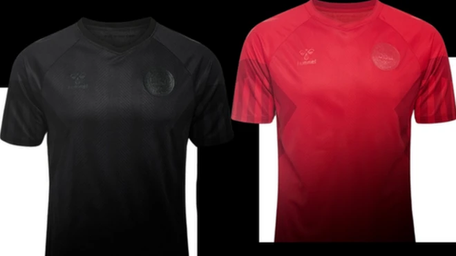 أقمصة الدنمارك في كأس الغلم