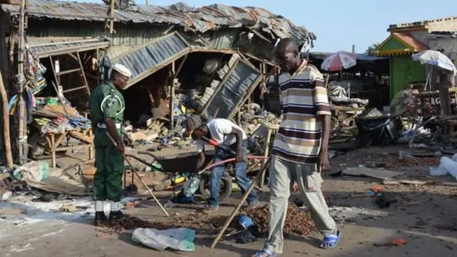 Burburka qarax ka dhacay Nigeria