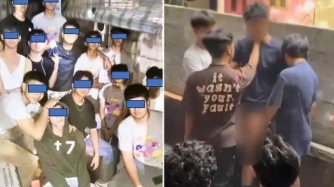 Kelompok Geng Tai di Binus International School Serpong yang diduga melakukan perundungan sebanyak dua kali, yakni pada 2 dan 13 Februari 2024. 