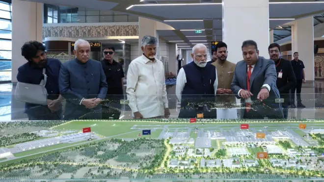 ప్రధాన మంత్రి నరేంద్ర మోదీ, భోగాపురం విమానాశ్రయం, విశాఖపట్నం