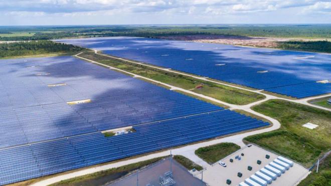 Paneles solares en Babcok Ranch