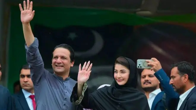 IFTIKHAR GILLANI, MARYAM NAWAZ
