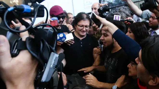Patricio Ortiz Montenegro permanecerá en Chile por aproximadamente tres semanas. Luego regresará a Suiza, donde vive desde hace más de 20 años como refugiado político.