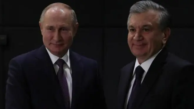 Путин ва Мирзиёев