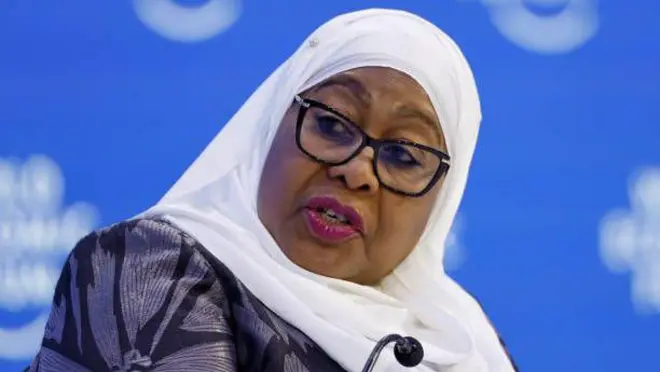Rais wa Tanzania Samia Suluhu Hassan