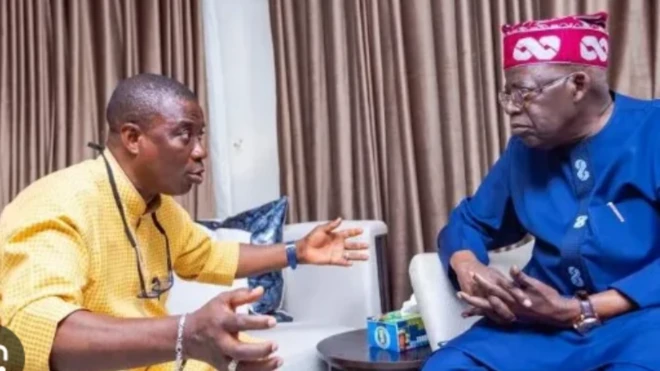 Aworan Wasiu Ayinde ati Aarẹ Bola Tinubu 
