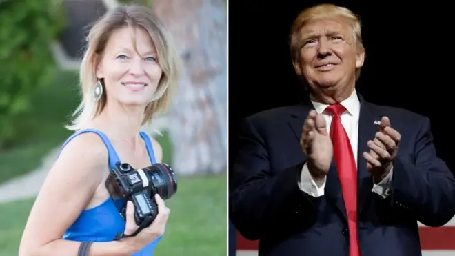 Kristin Anderson là một trong những phụ nữ tố cáo Trump