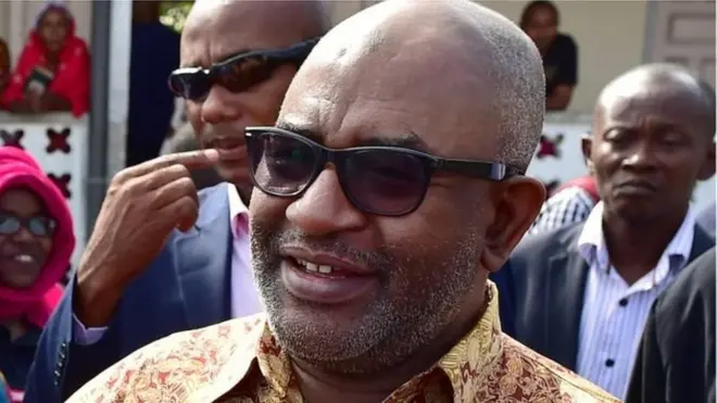 Le président comorien, Azali Assoumani