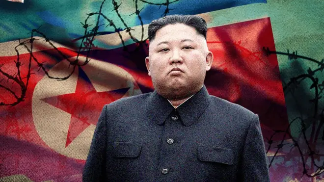 Illustration of Korean leader Kim Jong Un