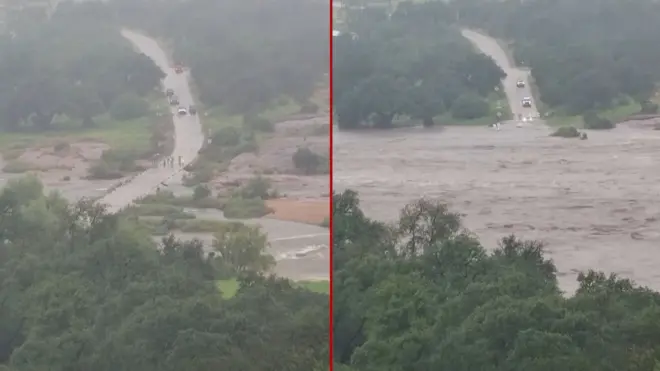 Za samo nekoliko minuta: Bujične poplave u Teksasu