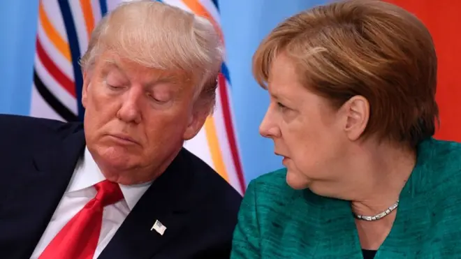 Trump ve Merkel