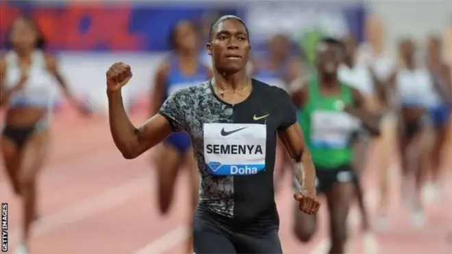 Caster Semenya a battu le record du meeting en 1 min 54 sec 98.