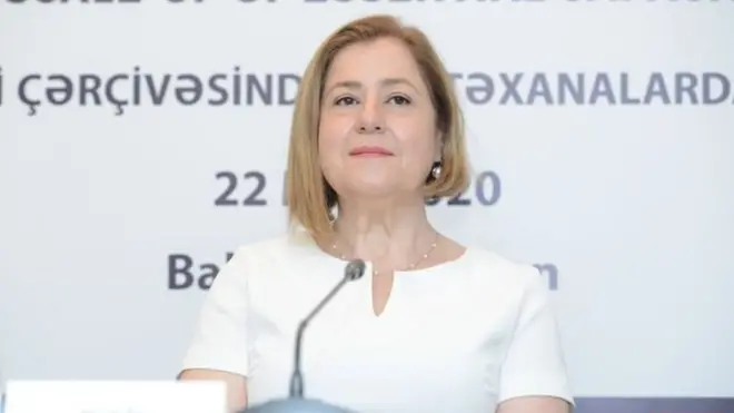 Ümumdünya Səhiyyə Təşkilatının (ÜST) Azərbaycan nümayəndəliyinin rəhbəri Hande Harmancı