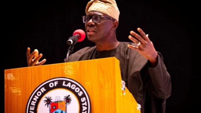 Lagos govnor Babajide Sanwo-Olu