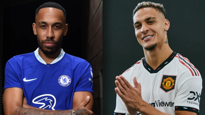 Pierre Emerick Aubameyang and Antony