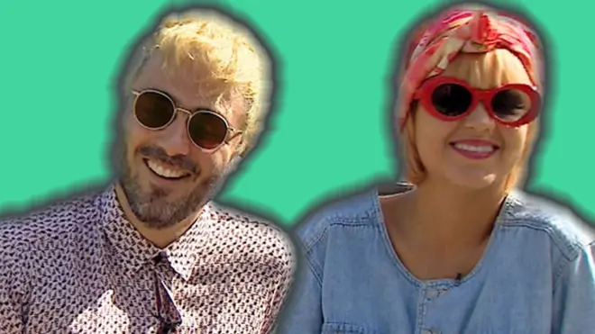 Li Saumet y Simón Mejía