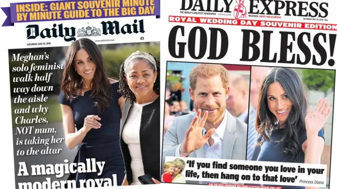 Daily Mail and Daily Express