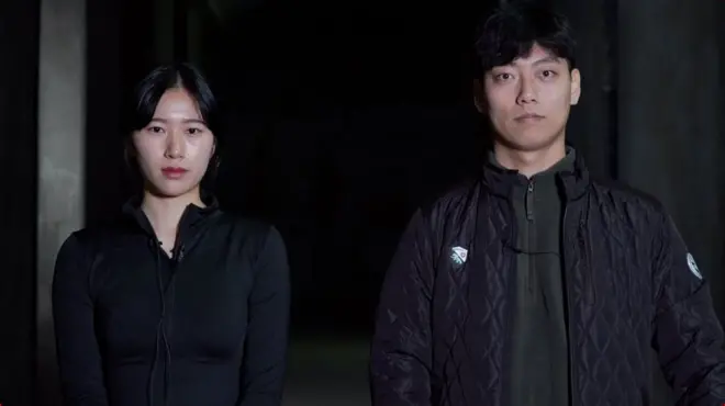 పార్క్ బిన్ (ఎడమ) కిమ్ జాంగ్ హో (కుడి)