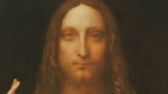 Bức tranh có tên Salvator Mundi (Đấng Cứu rỗi Thế giới)