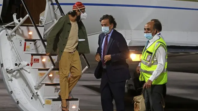 Jurnalis Amerika Denny Fenster dibebaskan dari Myanmar setelah sempat divonis hukuman 11 tahun penjara