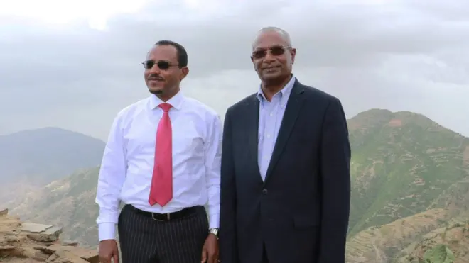 Obbo Lammaa Magarsaafi Obbo Daawud Ibsaa, Asmaraa