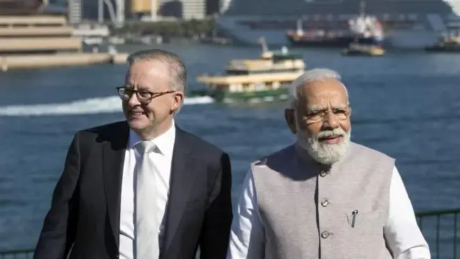 ఆస్ట్రేలియా ప్రధాని ఆల్బనీస్, మోదీ 