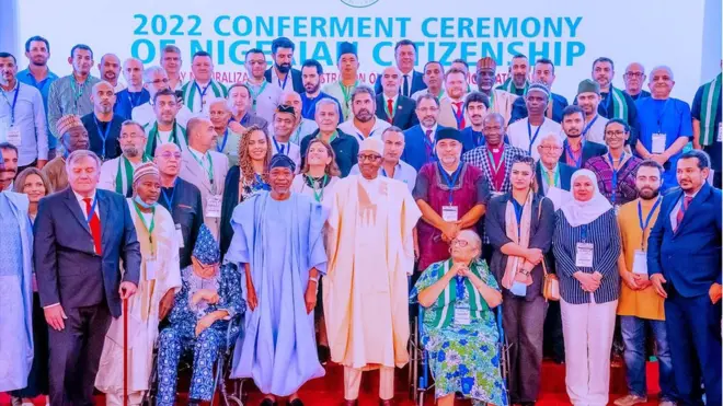 Nigeria give citizenship to 286 foreigners