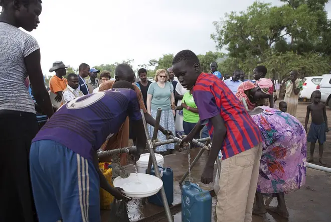 በጋምቤላ ክልል በተለያዩ መጠለያ ጣቢያ የሚገኙ የደቡብ ሲዳን ተፈናቃዮች