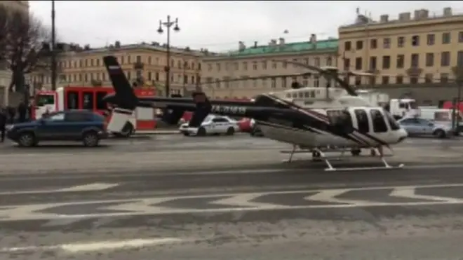 Взрыв в метро Санкт-Петербурга
