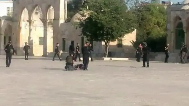 إطلاق نار بالقرب من المسجد الأقصى