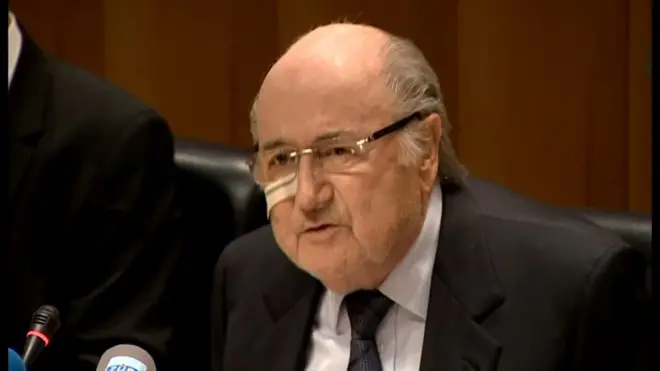 ブラッターFIFA会長は不屈の会見