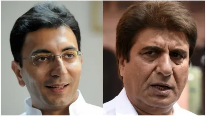 कांग्रेस नेता जिचिन प्रसाद और राज बब्बर