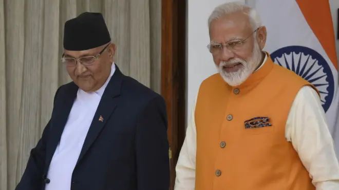 केपी शर्मा ओली नेपाल-भारत