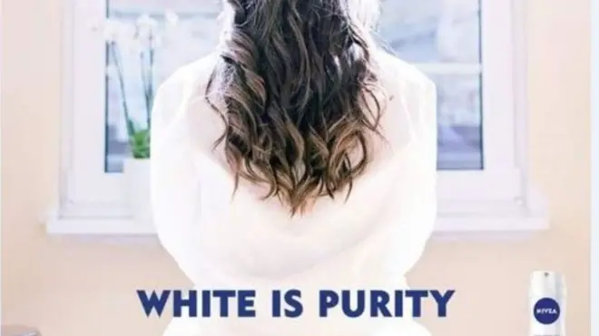 Iklan Nivea yang ditujukan untuk para penggunanya di kawasan Timur Tengah telah dihapus.