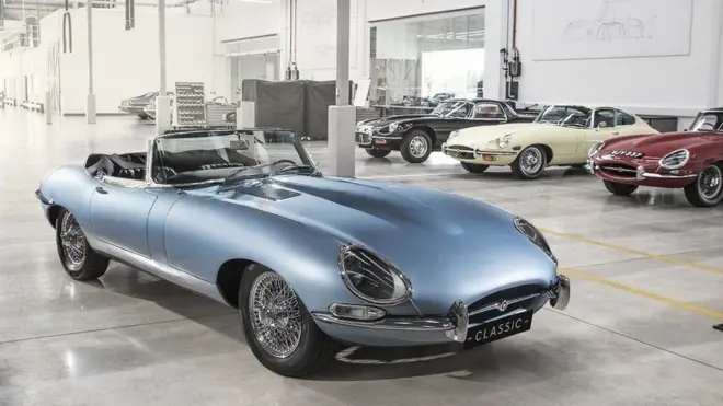 JLR сообщила, что разработала электрическую версию своего классического родстера E-type Zero