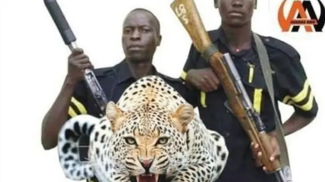 Picture of some of di Amotekun officers