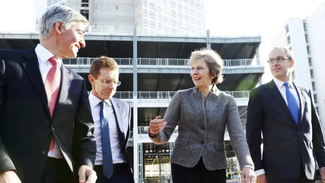 Тереза Мэй в Бирмингеме