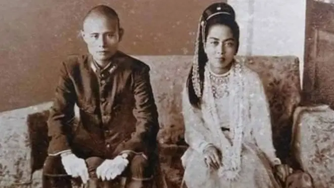 ဗိုလ်ချုပ်အောင်ဆန်းနဲ့ ဒေါ်ခင်ကြည်တို့ မင်္ဂလာနေ့