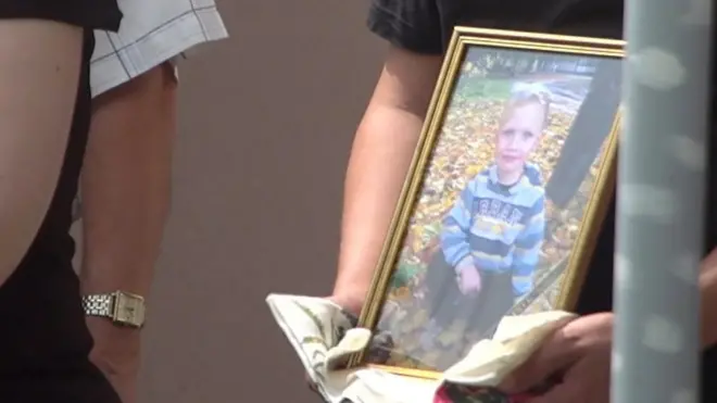 Портрет застреленного мальчика