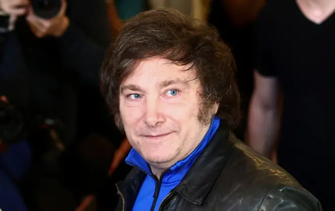 Хавьер Милей 22 октября 2023 года