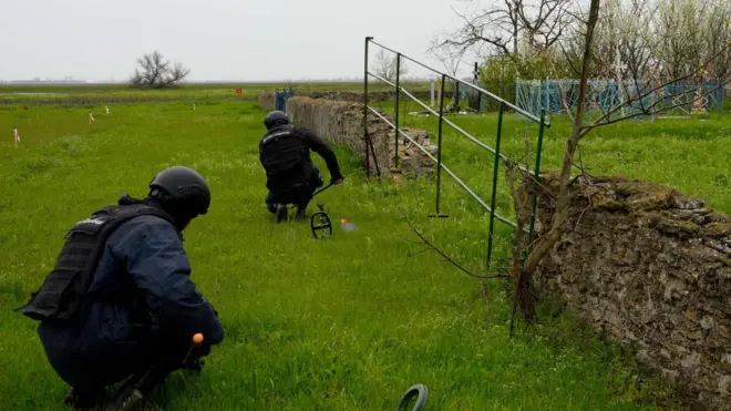 Розмінування кладовищ ДСНС вибухотехніки Миколаївська область
