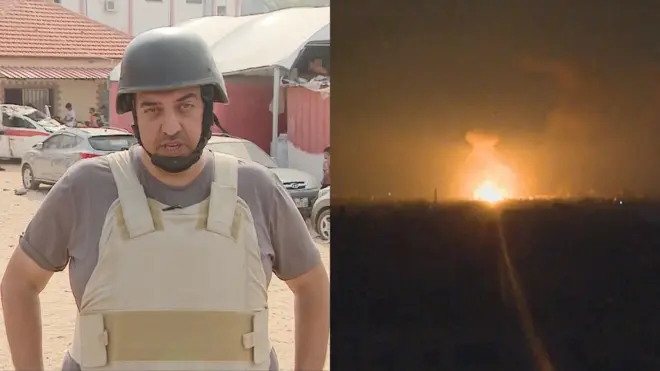 مراسل بي بي سي رشدي أبو العوف