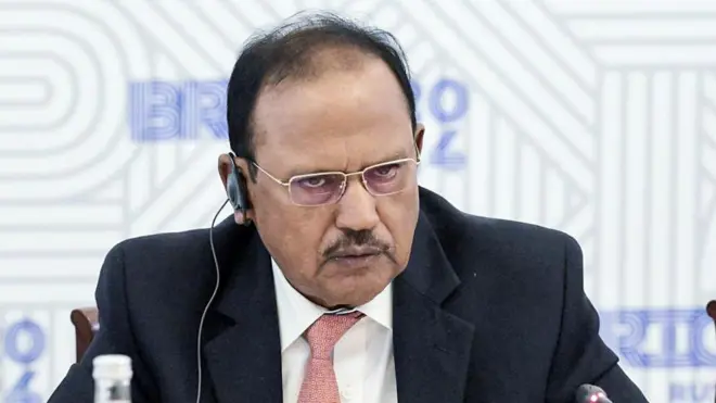 भारत के राष्ट्रीय सुरक्षा सलाहकार अजित डोभाल