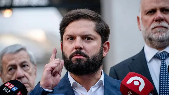 Gabriel Boric, presidente saliente de Chile.