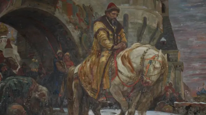 "Таємний виїзд Івана Грозного перед опричниною"