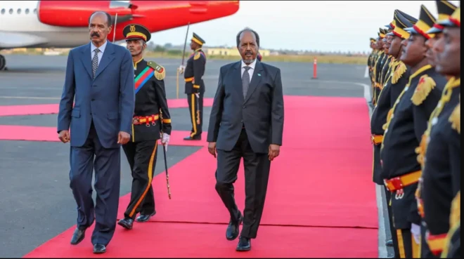 Madaxwyne Xasan Sheekh iyo dhigiisa Eritrea