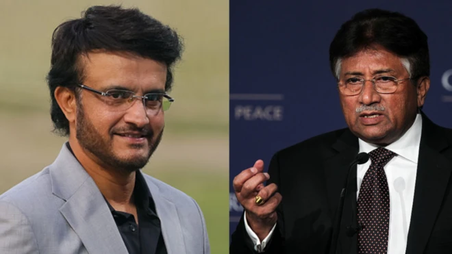 બીબીસી ગુજરાતી, ગુજરાત, બીબીસી, અમદાવાદ, ક્રિકેટ, સૌરવ ગાંગુલી, પરવેઝ મુશર્રફ, પાકિસ્તાન, ભારત