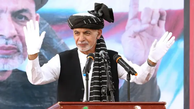 ولسمشر غني په افغانستان کې د تاوتریخوالي پر ډېرېدو خپګان ښودلی