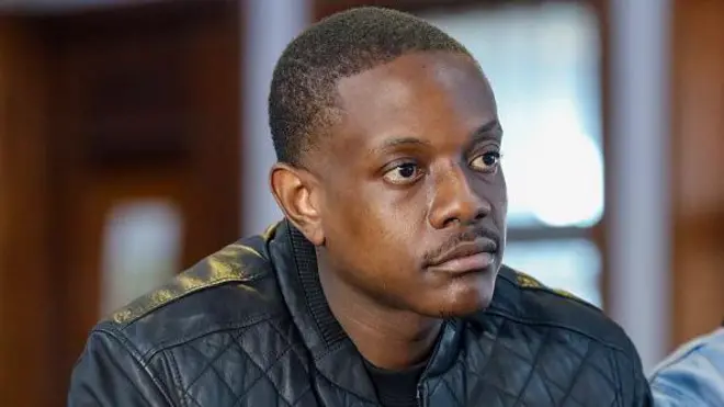 Bellarmine Chatunga Mugabe (son of former Zimbabwean President Robert Mugabe) for Alexandra Magistrate Court on March 11, 2026 for Johannesburg, South Africa. 