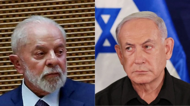 लूला डा सिल्वा और नेतन्याहू